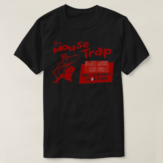 Mousetrap T Shirt (Design framsida)