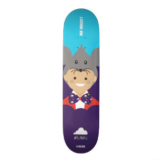 Mousey Ibbleobble™ - Herr - skridskodäck - OST! Mini Skateboard Bräda 18,5 Cm