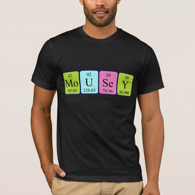 Mousey Perisey bord namn shirt T Shirt (Framsida)