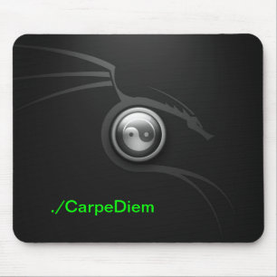 Mouspad för Carpe Diem draketema Musmatta