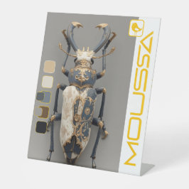 MOUSSA  PEDESTAL SIGN