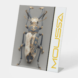 MOUSSA  PEDESTAL SIGN