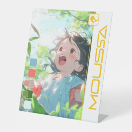 MOUSSA  PEDESTAL SIGN