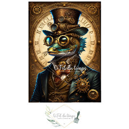 Mousseline Cute Fish Steampunk Hat Tissue paper