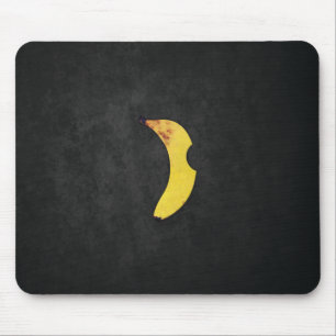 mousserande banans logotyp musmatta
