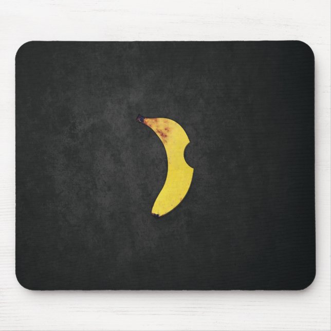 mousserande banans logotyp musmatta (Framsidan)