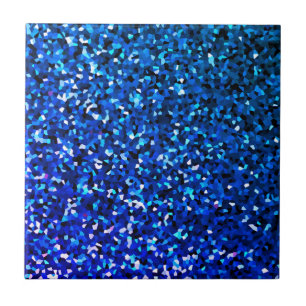 Mousserande blå glittery Ombre Teal Color 2025 Kakelplatta