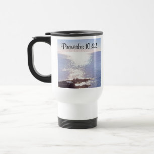 Mousserande Blue Ocean Blessings Bible Verse Resemugg