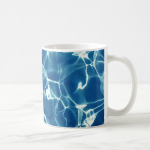 Mousserande Blue Vatten Kaffemugg