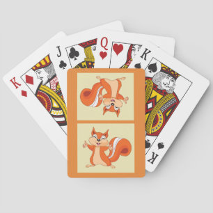 Mousserande den skämtsamma ekorren casinokort