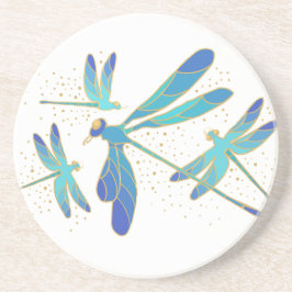 Mousserande Dragonflies Underlägg