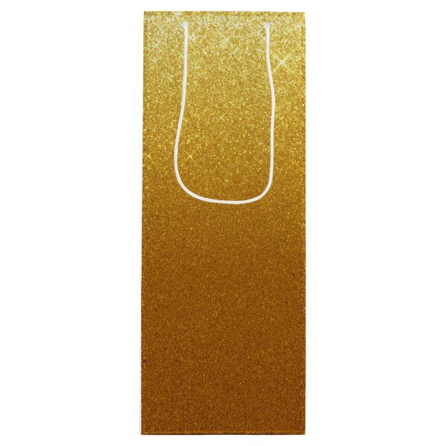 Mousserande Faux Guld Glitter (Framsidan)