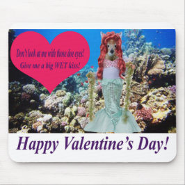 mousserande. Glad Alla hjärtans dag.. doe/sjöjungf Musmatta