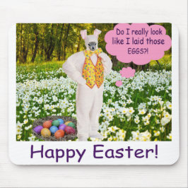 mousserande. Glad påsk. Klipager/bunny Musmatta