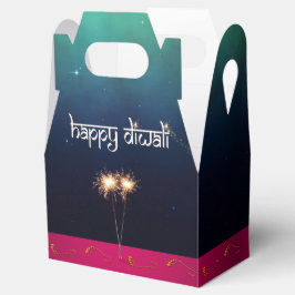 Mousserande Lycklig Diwali - Gable (Gable) - Favor Presentaskar