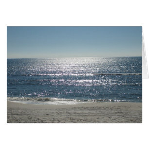 Mousserande Oceanen Hälsningskort