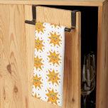 Mousserande Sol Cute och Charming Mönster Kökshandduk<br><div class="desc">Torka av köket med den här coolan med solskenskonstruktion. Gör en underbar uppvärmning,  födelsedag eller bröllop! Du kan anpassa den och även lägga till text. Kolla min butik för mycket mer färg och mönster!</div>