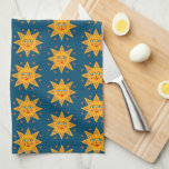 Mousserande Sol Cute och Charming Mönster Kökshandduk<br><div class="desc">Torka av köket med den här coolan med solskenskonstruktion. Gör en underbar uppvärmning,  födelsedag eller bröllop! Du kan anpassa den och även lägga till text. Kolla min butik för mycket mer färg och mönster!</div>