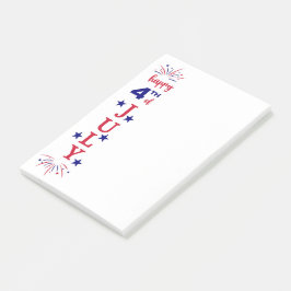 Mousserande stjärnor och Rand Post-it Block