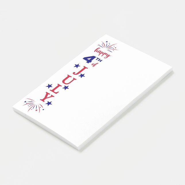 Mousserande stjärnor och Rand Post-it Block (Vinklad)