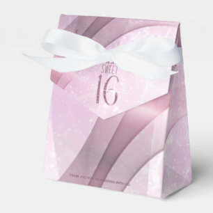 Mousserande Swirls Sweet sixteen Orchid Rosa ID652 Presentaskar