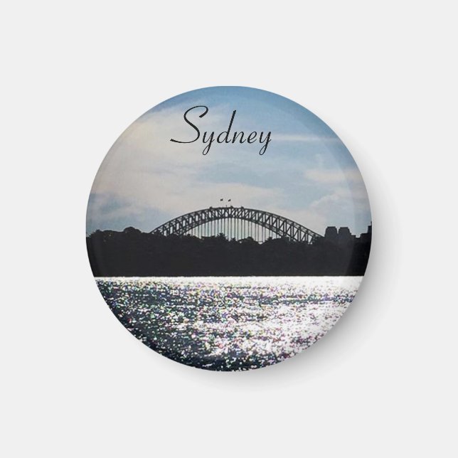 mousserande synney bridge magnet (Framsidan)