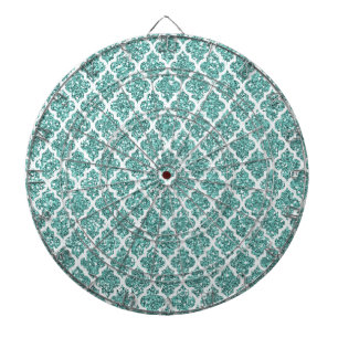 Mousserande Teal Darttavla