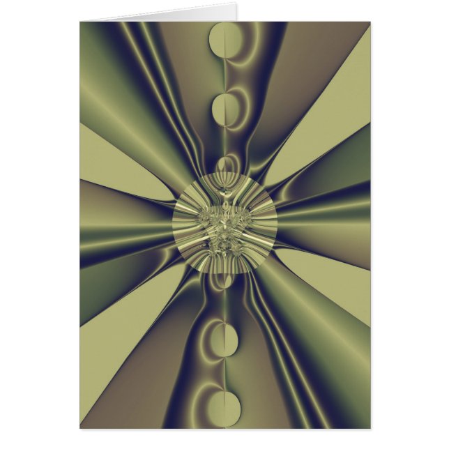 Mousserande värld hälsningskort (Framsidan)