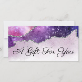 mousserande vattenfärgsagerat presentcertifikat