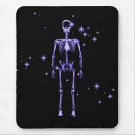 Mousserande X-Ray Skeleton - Lila Musmatta