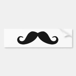 Moustache Bildekal