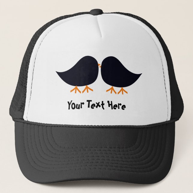 Moustache Fågel Hatt Keps (Framsida)