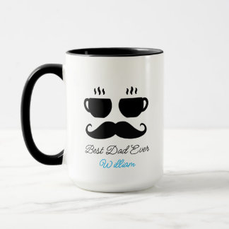 Moustache & Macchiato Pappamug Mugg