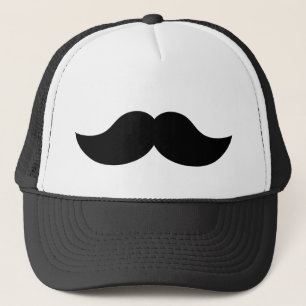 Moustache 'Mr Pringles' Truckerkeps
