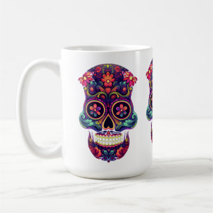 Moustache Socker Skallar Kaffemugg