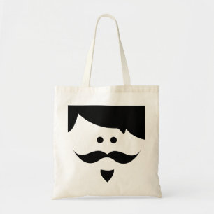moustache tygkasse