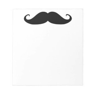 Moustacheanteckningsblock! Anteckningsblock