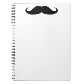 Moustacheanteckningsbok Anteckningsbok