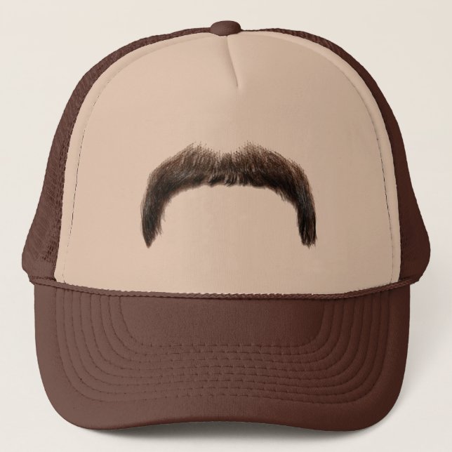 moustachehat truckerkeps (Framsida)