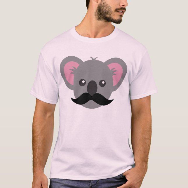 MoustacheKoala Tee (Framsida)