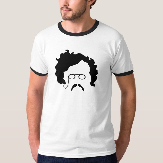 Moustachemanar för G K Chestertons skjorta för t T-shirt (Framsida)