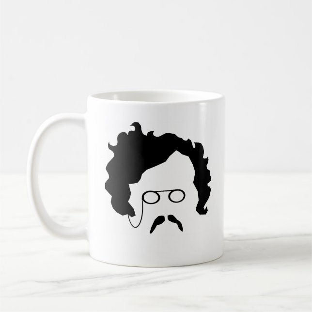 Moustachemugg för G K Chestertons Kaffemugg (Vänster)