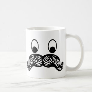 Moustachemugg Kaffemugg