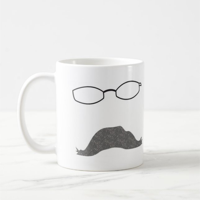 Moustachemugg Kaffemugg (Vänster)