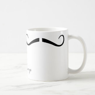 moustachemugstyp 12 (två i en) kaffemugg