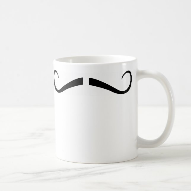 moustachemugstyp 8 kaffemugg (Höger)
