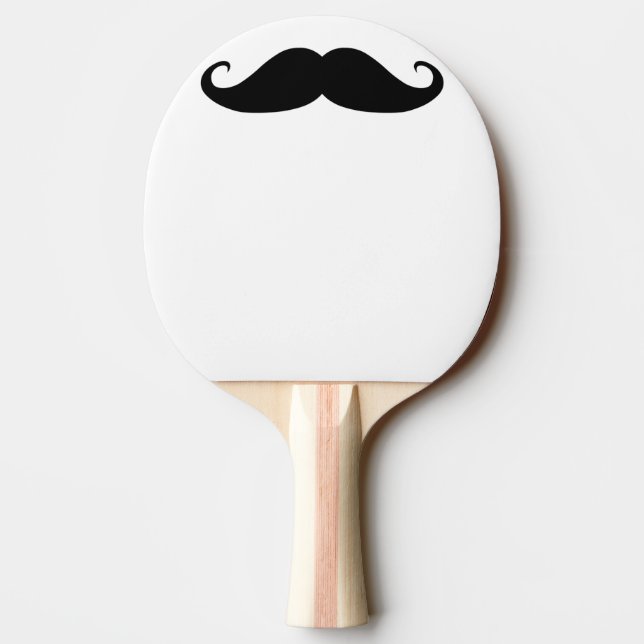 Moustachen paddlar pingisracket (Baksidan)