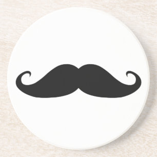 Moustacheunderlägg! Underlägg Sandsten