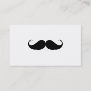 Moustachevisitkortar Visitkort
