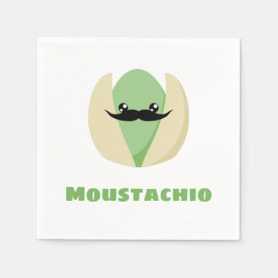 Moustachio Pappersservett